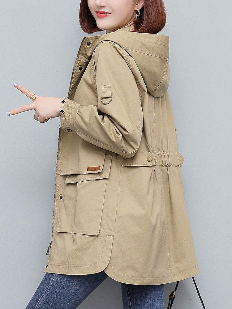 H2922 Stylish trench coat
