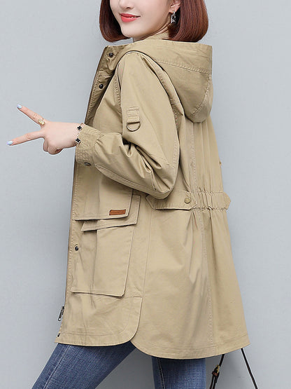 H2922 Stylish trench coat