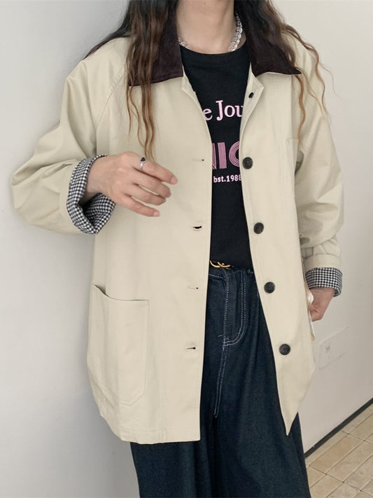 H2930 Stylish trench coat