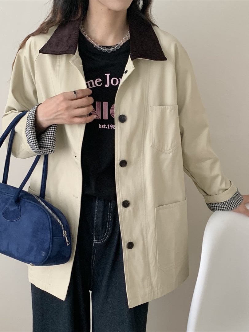 H2930 Stylish trench coat