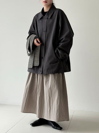 H2936 stylish trench coat