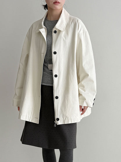 H2939 stylish trench coat