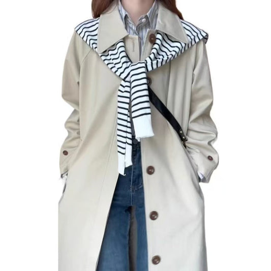 H2968 stylish trench coat