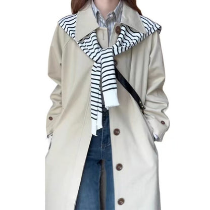 H2967 stylish trench coat