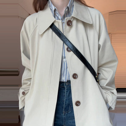 H2968 stylish trench coat