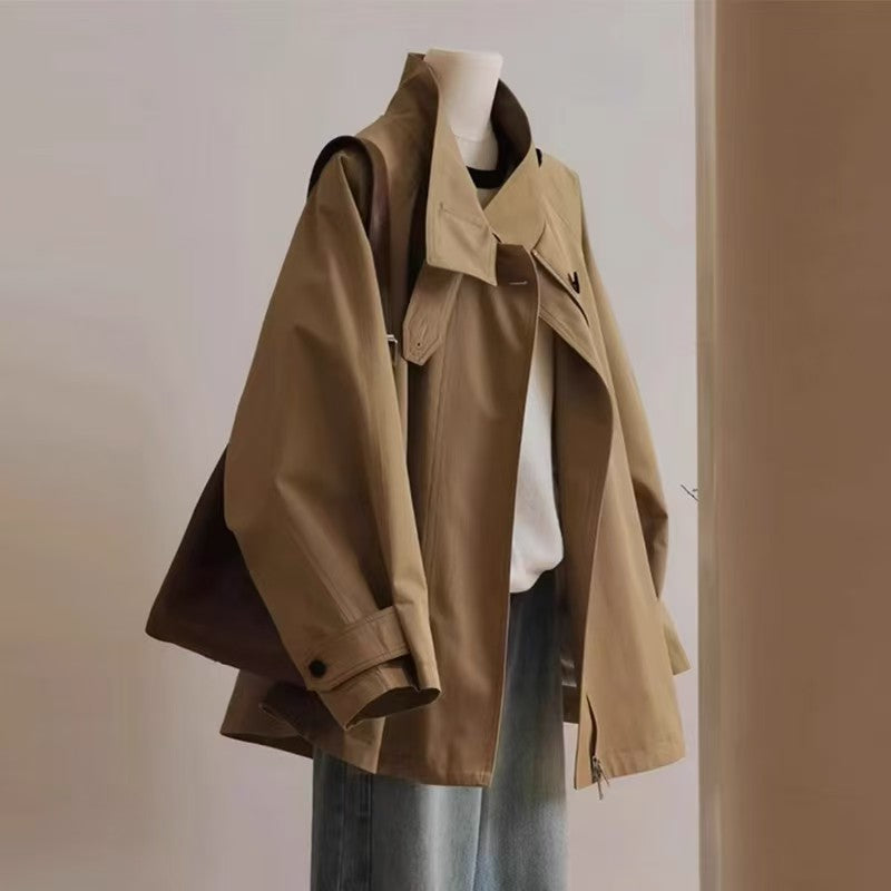 H2949 stylish trench coat