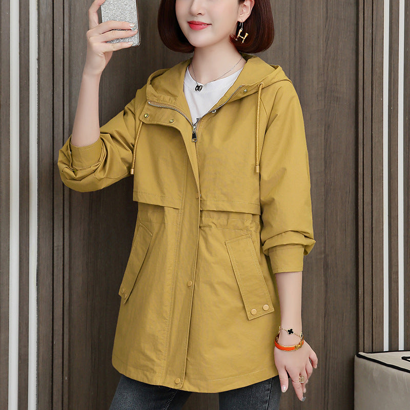 H2957 stylish trench coat