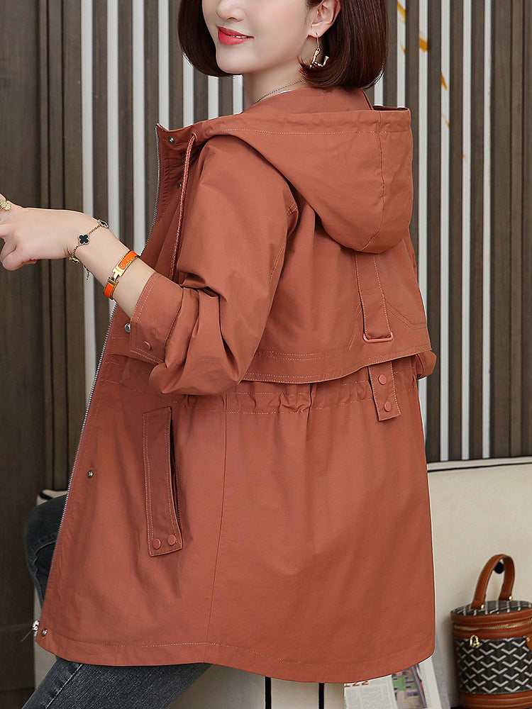 H2960 stylish trench coat