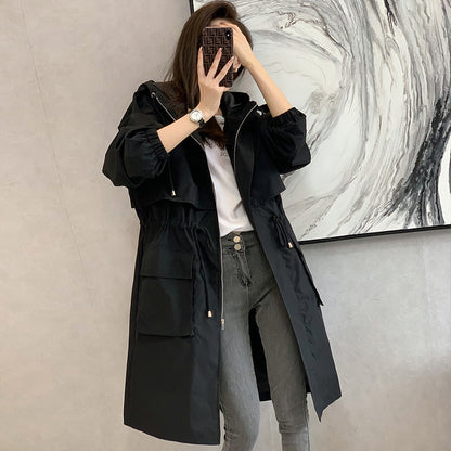 H2981 Women's trench coat