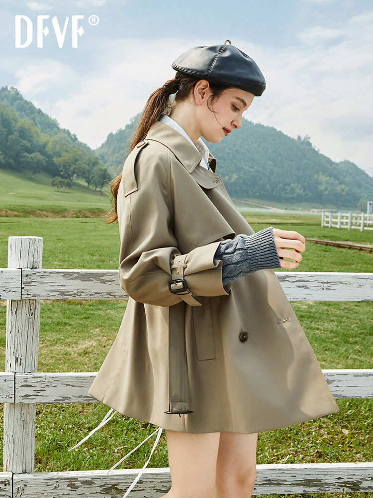 H2988 Women's trench coat