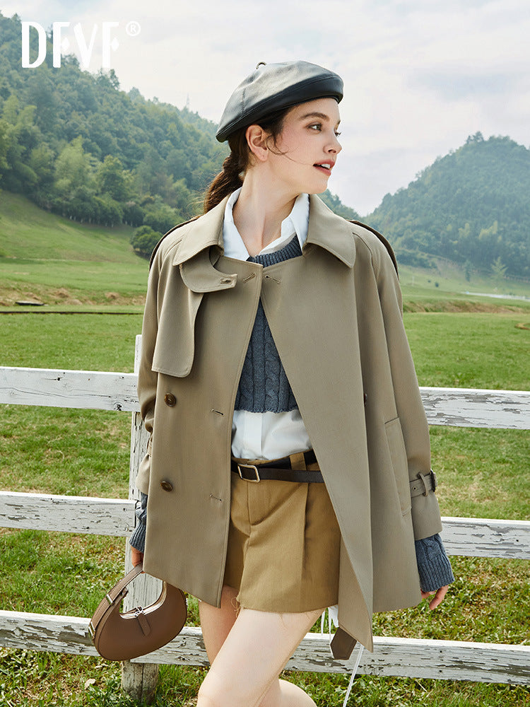H2988 Women's trench coat