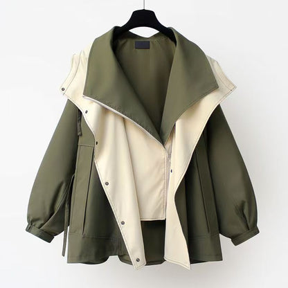 KH08 stylish trench coat