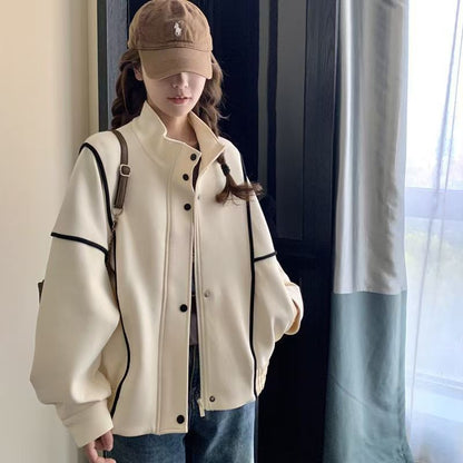 H3031 stylish trench coat