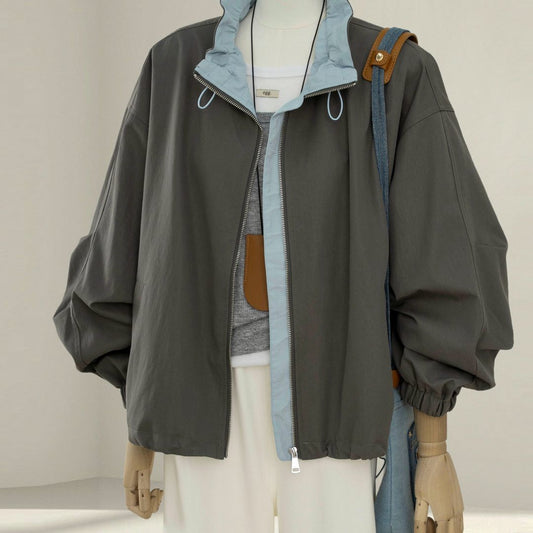 H3004 stylish trench coat