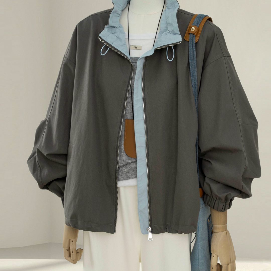 H3006 stylish trench coat