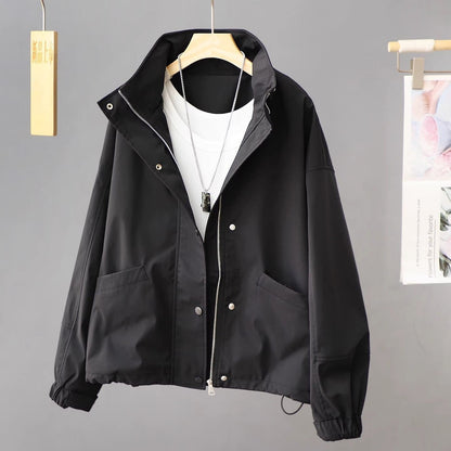 H3026 stylish trench coat