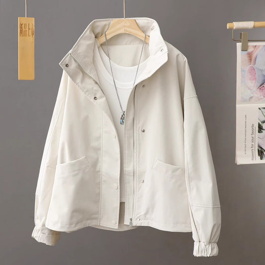 H3015 stylish trench coat