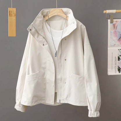 H3026 stylish trench coat