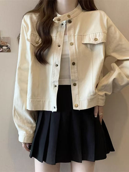 H3016 stylish trench coat