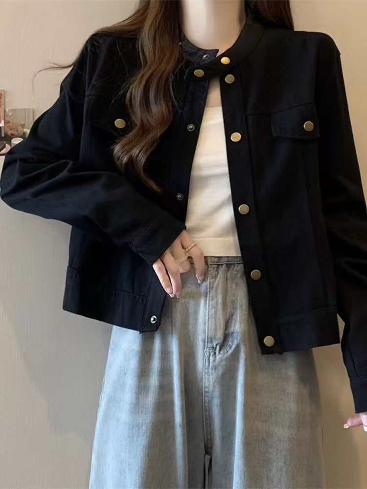 H3017 stylish trench coat