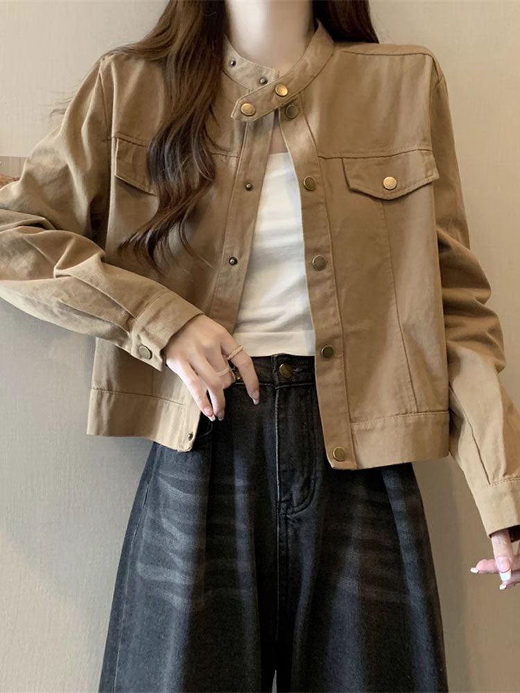 H3022 stylish trench coat