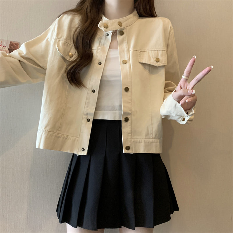 H3019 stylish trench coat
