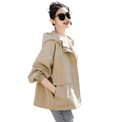H3053 Casual trench coat