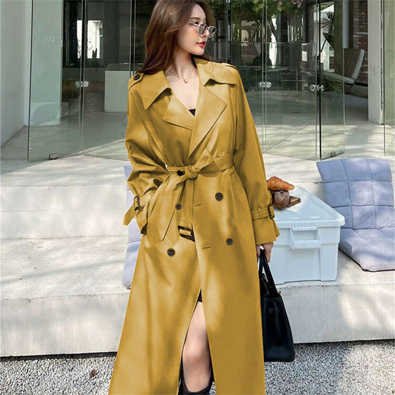 H3077 Casual trench coat
