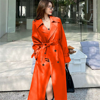 H3078 Casual trench coat