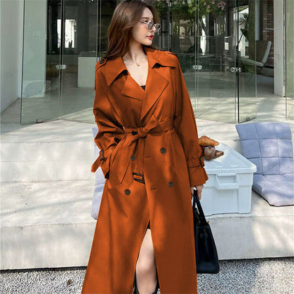 H3079 Casual trench coat