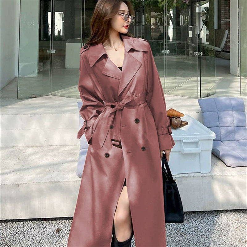 H3081 Casual trench coat
