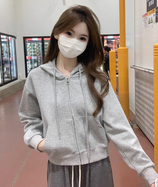 H3120 Korean style hoodie jacket