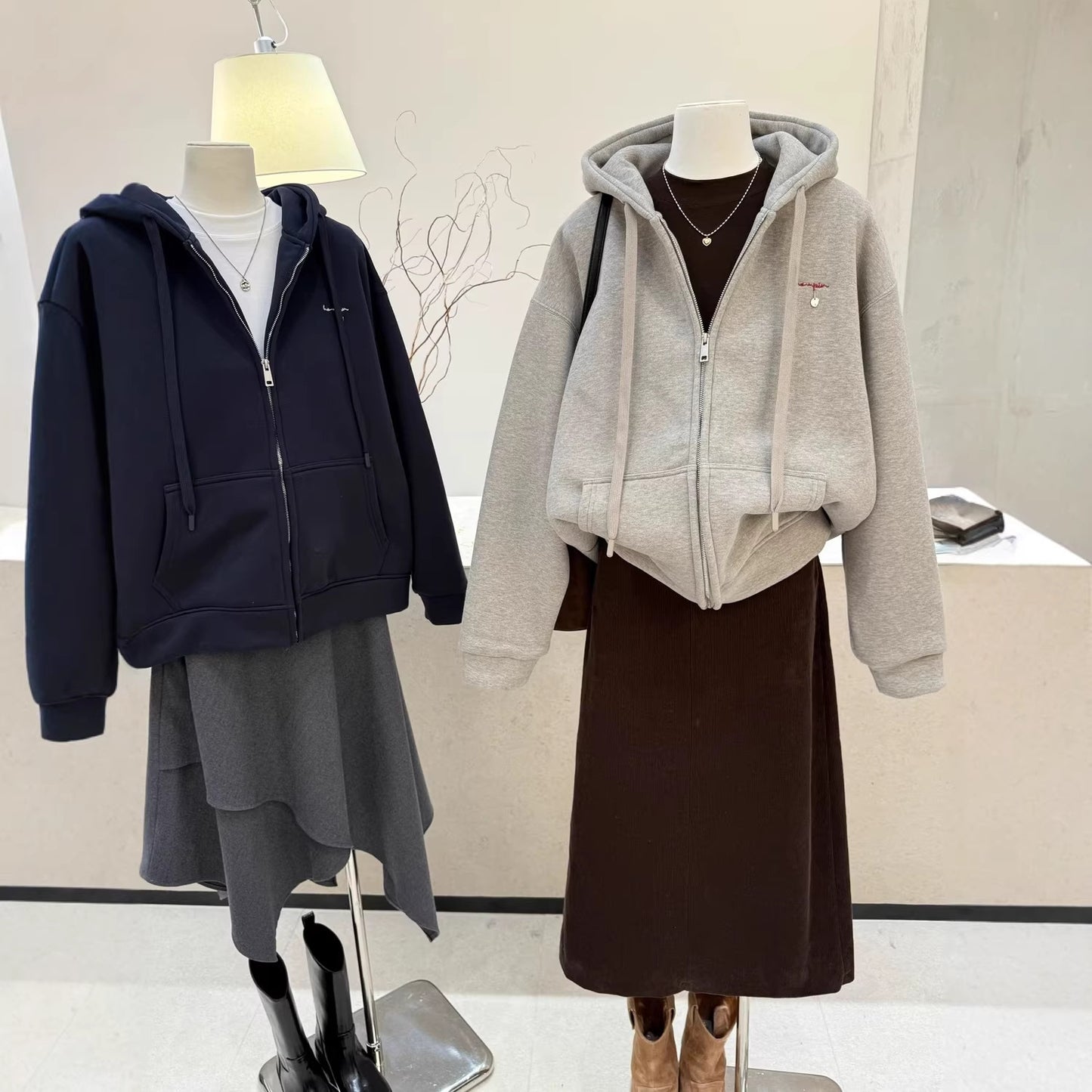H3136 Casual trench coat