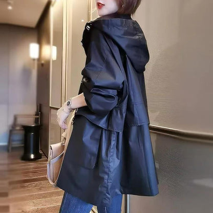 H3140 Casual trench coat