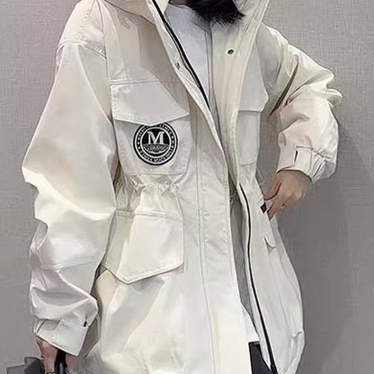 H3142 Casual trench coat