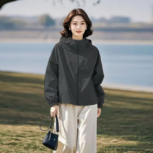 H3145 Casual trench coat