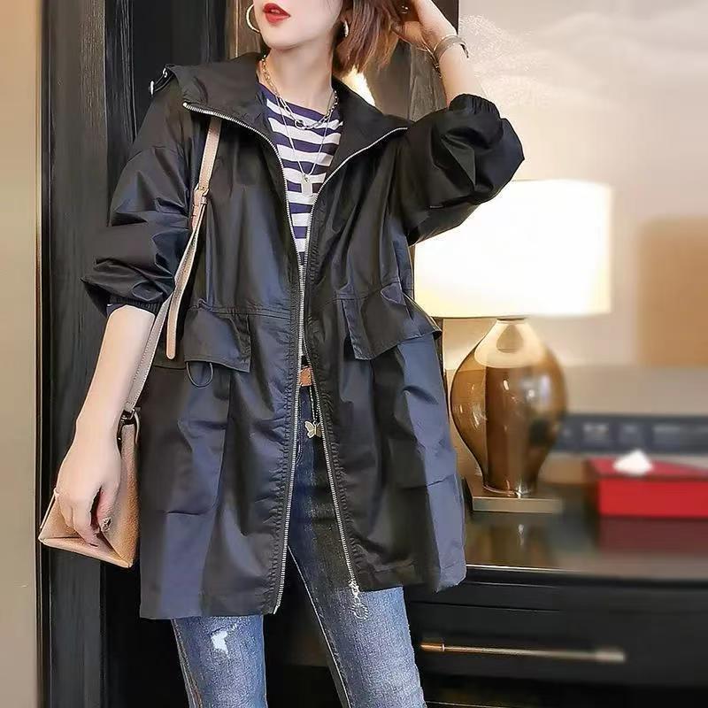 H3147 Casual trench coat