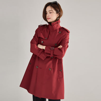 H3167 Casual trench coat