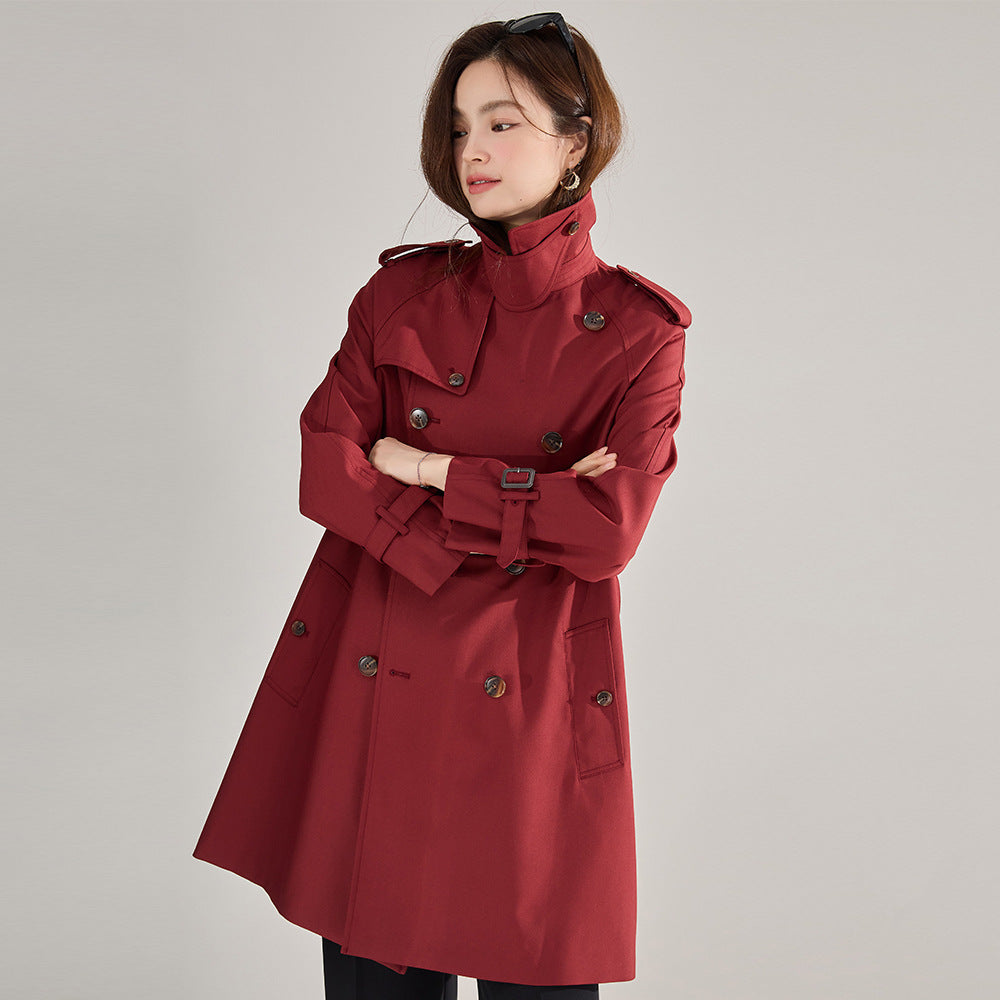 H3169 Casual trench coat