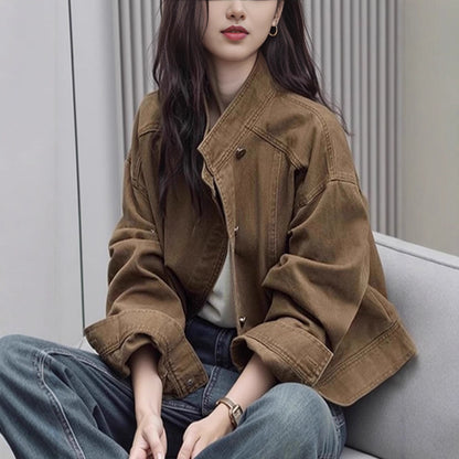 H3173 Casual trench coat