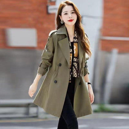 H3190 Women's trench coat