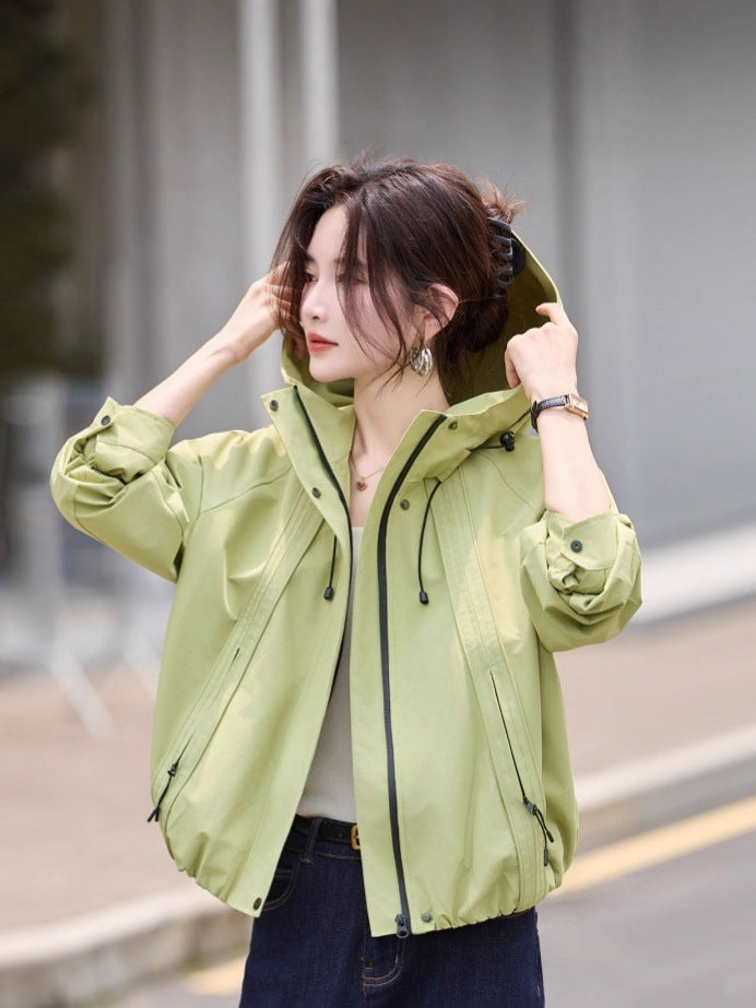 H3196 Women's trench coat