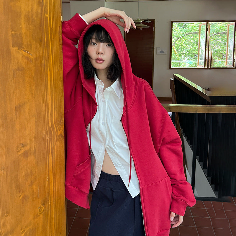 H3273 Casual hoodie jacket