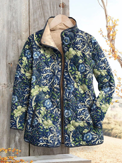 H3349 Warm cotton-padded coat