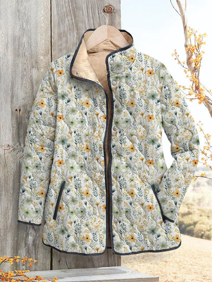 H3363 Warm cotton-padded coat