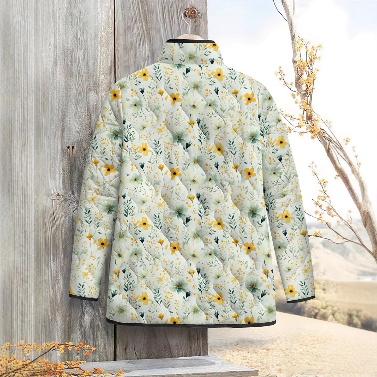 H3364 Warm cotton-padded coat