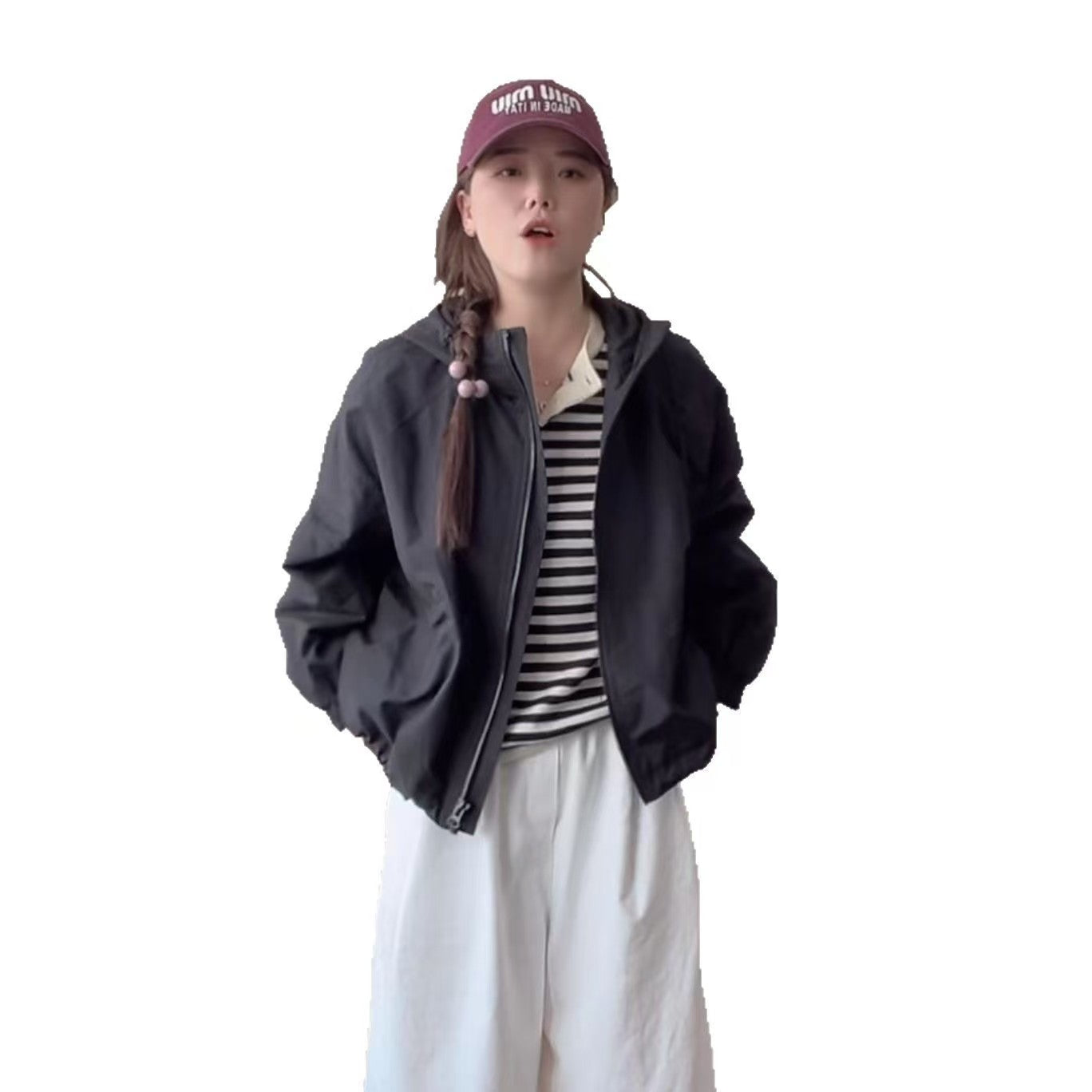 H3404 trench coat jacket