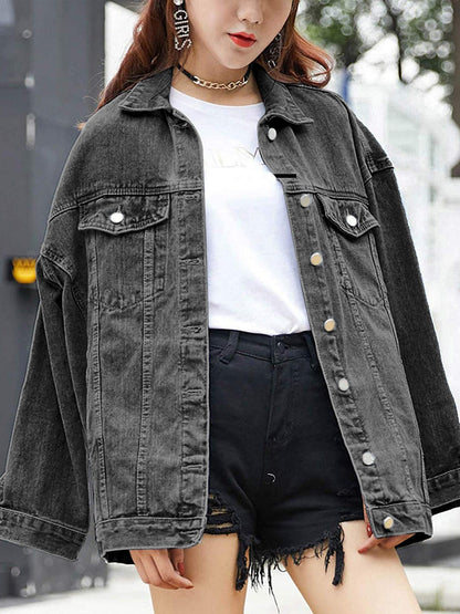 H3613 Women's denim jacket