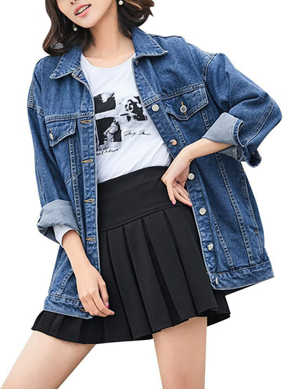 H3614 Women's denim jacket