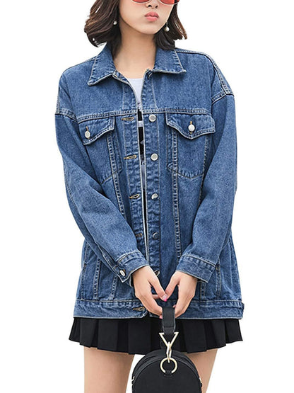 H3615 Women's denim jacket